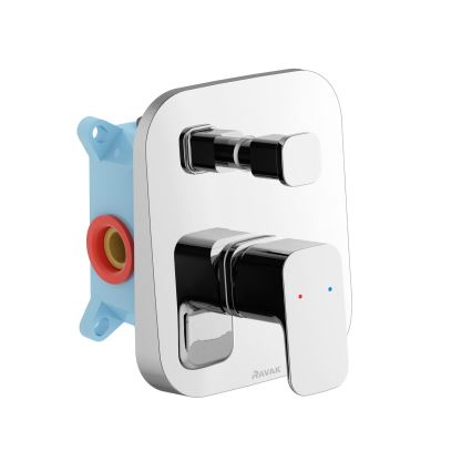 Ravak X070136 - Sprchová batéria pre podomietkovú inštaláciu FREE lesklý chróm