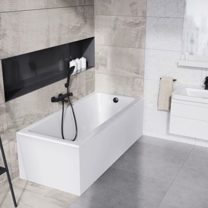 Ravak X070152 - Vaňová batéria FREE čierna