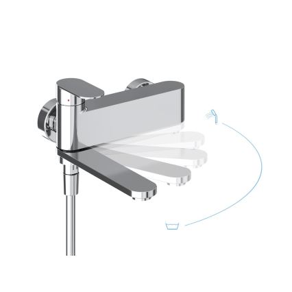 Ravak X070451 - Vaňová batéria CHROME lesklý chróm