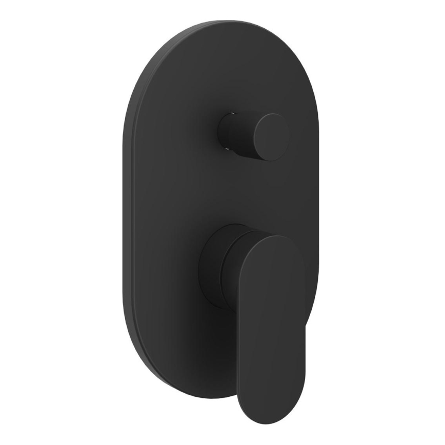 Ravak X070466 - podomietková sprchová batéria CHROME čierna