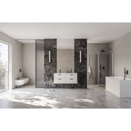 Ravak X070466 - podomietková sprchová batéria CHROME čierna