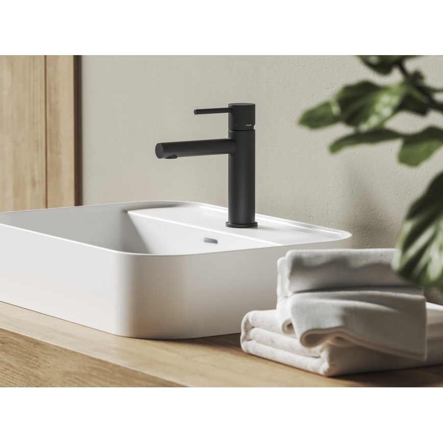Ravak X070648 - Umývadlová batéria NOX 19 cm matná čierna