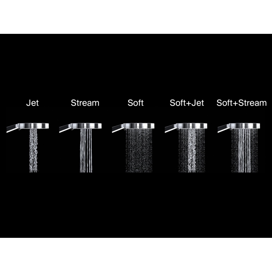 Ravak X07P008 - Ručná sprcha lesklý chróm