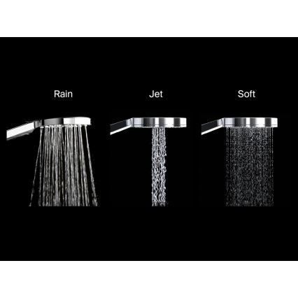 Ravak X07P009 - Ručná sprcha FLAT lesklý chróm