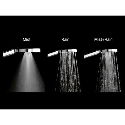 Ravak X07P233 - Ručná sprcha s tlačidlom FLAT lesklý chróm