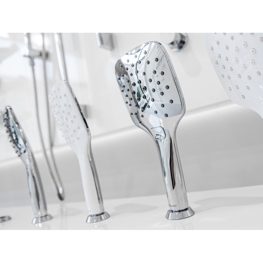 Ravak X07P348 - Ručná sprcha s tlačidlom lesklý chróm