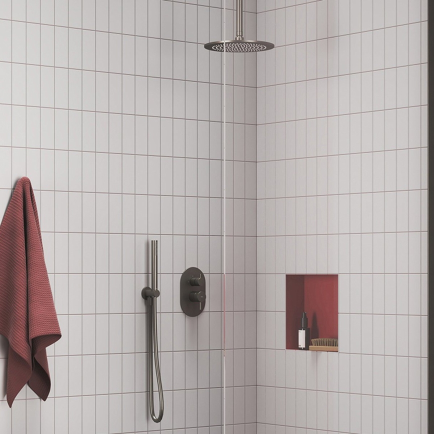 Ravak X07P694 - Ručná sprcha kartáčovaný grafit