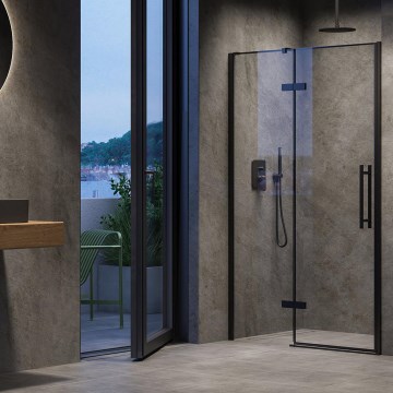 Ravak X0VVAC300Z1 - Sprchové dvere COOL 100x195 cm čierne