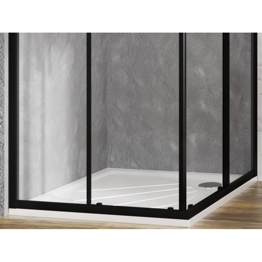 Ravak XA037701010 - Štvorcová sprchová vanička PERSEUS 90x90 cm biela