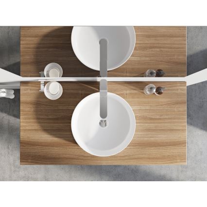 Ravak XJX01140001 - Umývadlo na dosku UNI Ø 40 cm keramika/biela