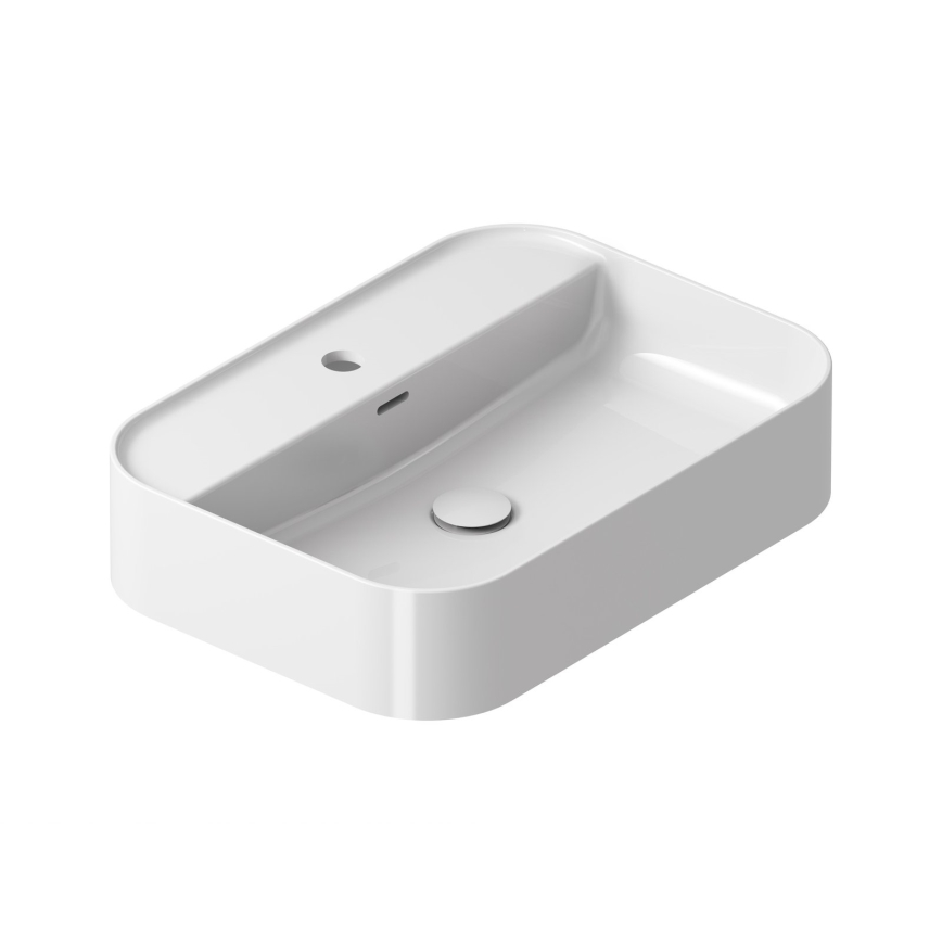 Ravak XJX01155005 - Umývadlo na dosku CERAMIC SLIM 55x40 cm keramika/biela