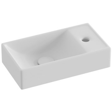 Ravak XJXP1240000 - Závesné umývadlo VEDA 40,8x22,2 cm keramika/biela
