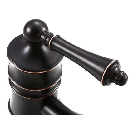 REA-B0227 - Umývadlová batéria VINTAGE OLD 31 cm čierna