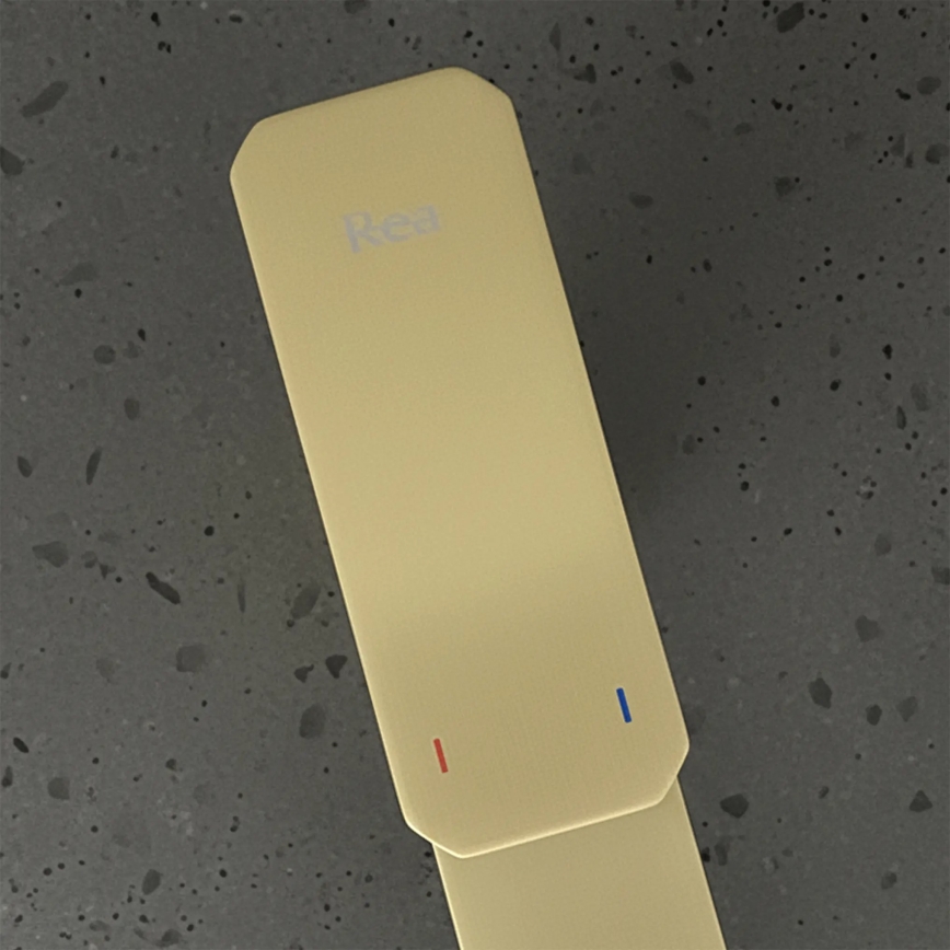 REA-B0976 - Umývadlová batéria ARLO 17 cm, brúsené zlato