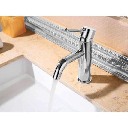 REA-B4101 - Umývadlová batéria LUNGO 16,5 cm lesklý chróm