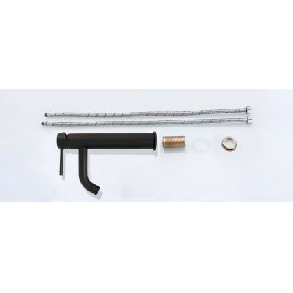 REA-B4103 - Umývadlová batéria LUNGO 28 cm čierna