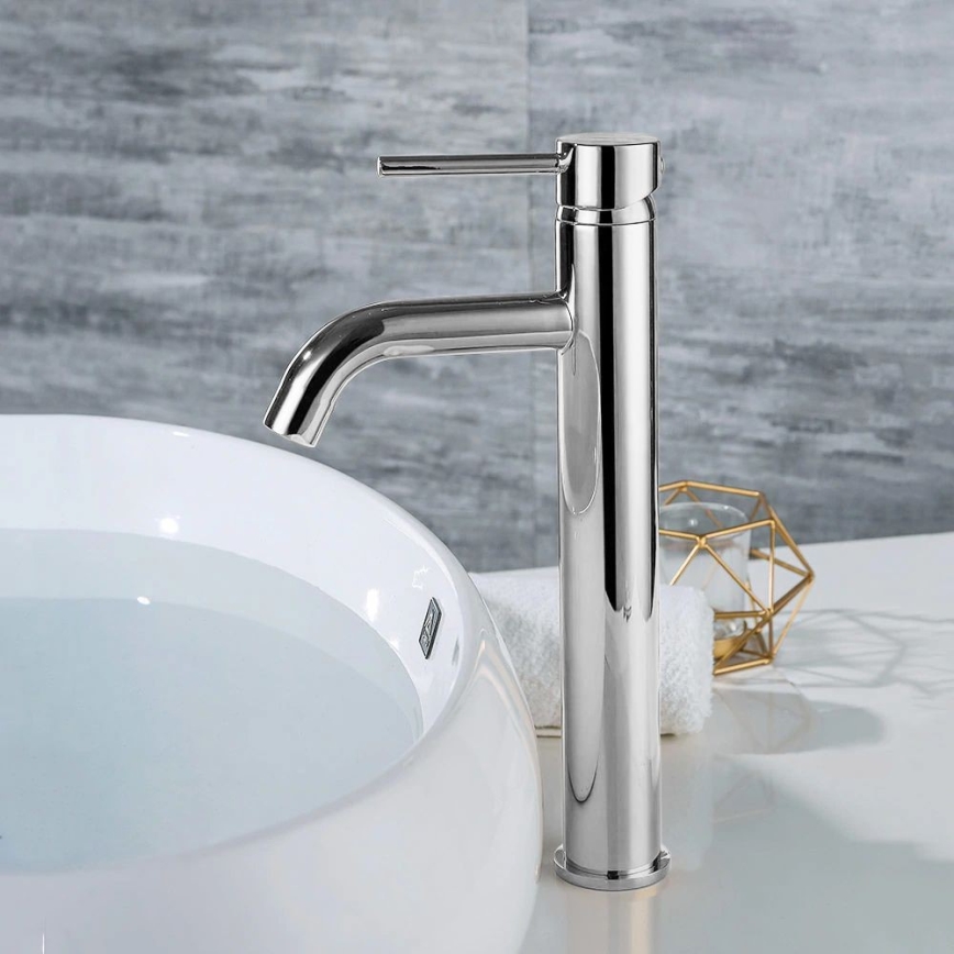 REA-B4104 - Umývadlová batéria LUNGO 28 cm lesklý chróm