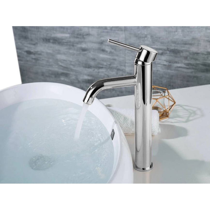 REA-B4104 - Umývadlová batéria LUNGO 28 cm lesklý chróm