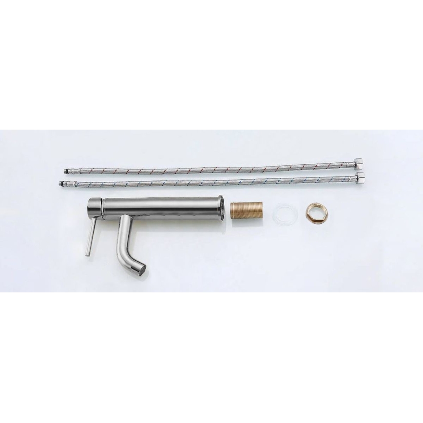 REA-B4104 - Umývadlová batéria LUNGO 28 cm lesklý chróm