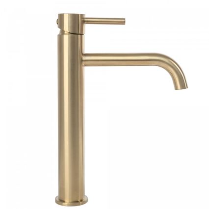 REA-B4526 - Umývadlová batéria LUNGO 28 cm, brúsené zlato