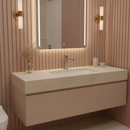 REA-B4589 - Umývadlová batéria ARLO 17 cm nikel