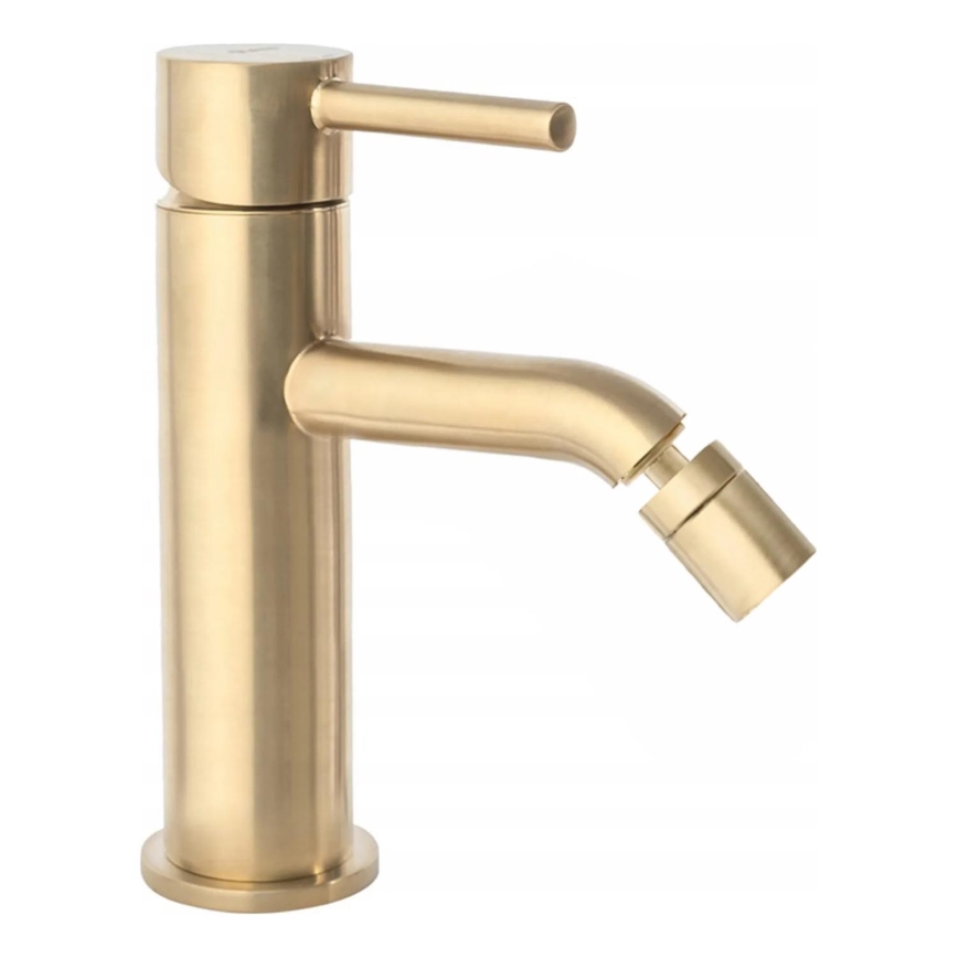 REA-B4702 - Bidetová batéria LUNGO 17 cm brúsené zlato