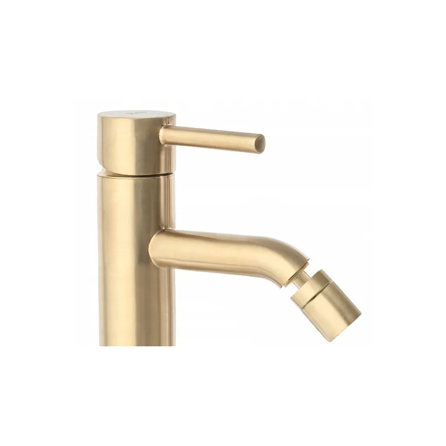 REA-B4702 - Bidetová batéria LUNGO 17 cm brúsené zlato