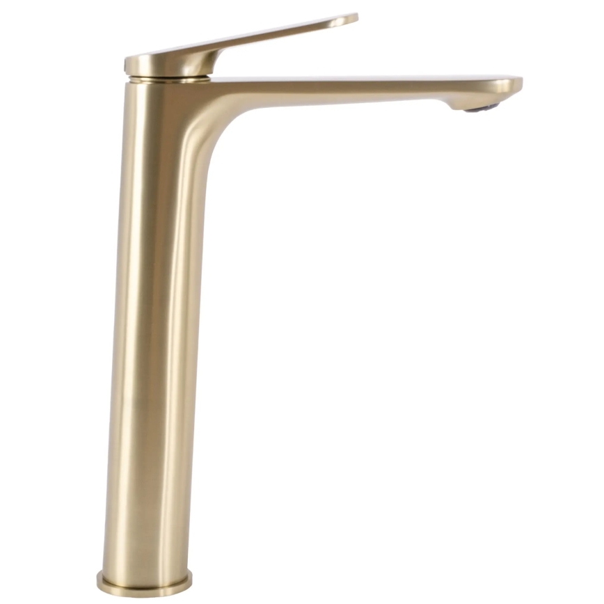 REA-B4895 - Umývadlová batéria MARCO 27,5 cm brúsená zlatá