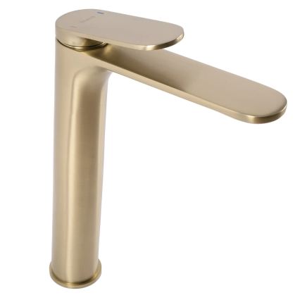 REA-B4895 - Umývadlová batéria MARCO 27,5 cm brúsená zlatá