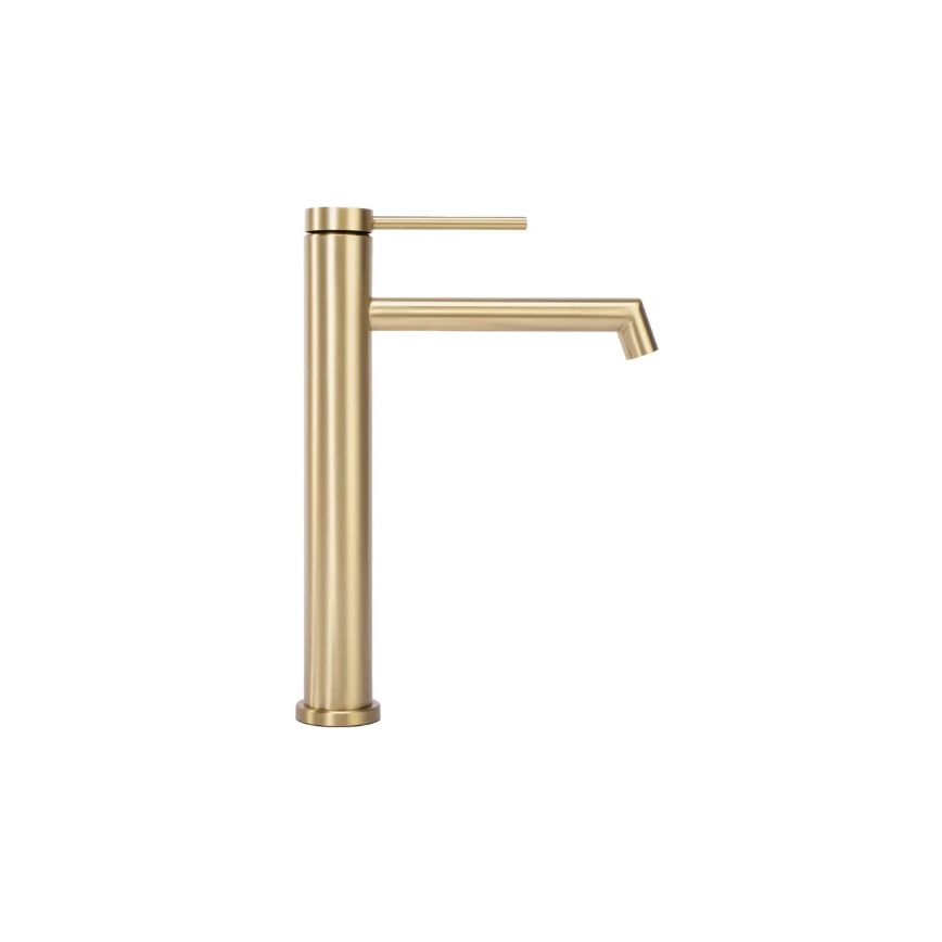 REA-B5319 - Umývadlová batéria FOSS 29,5 cm brúsené zlato