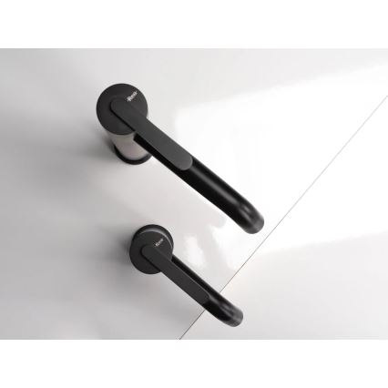 REA-B5504 - Umyvadlová batéria ONTARIO 17,5 cm čierna