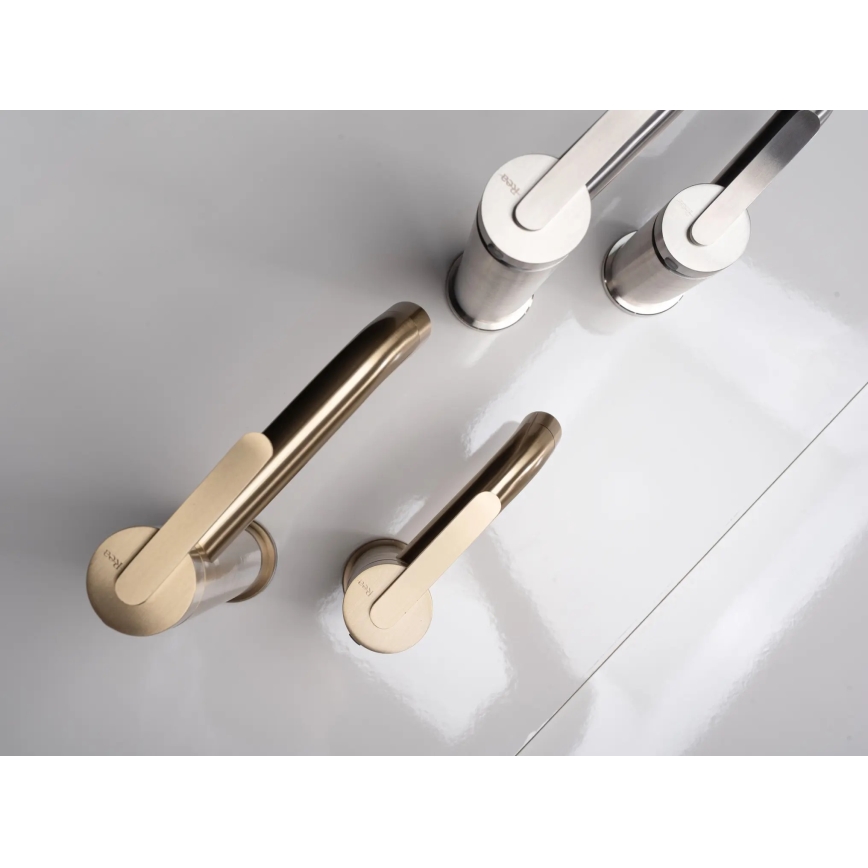 REA-B5505 - Umývadlová batéria ONTARIO 17,5 cm brúsené zlato