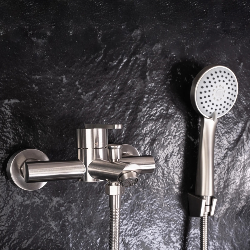 REA-B5514 - Vaňová súprava s batériou ONTARIO brúsená oceľ