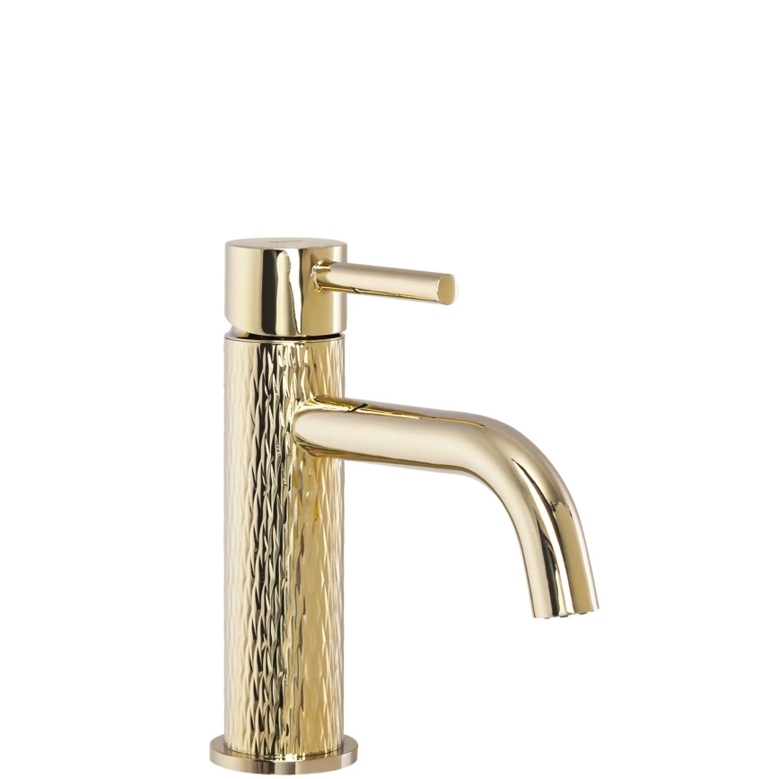 REA-B6322 - Umývadlová batéria LUNGO ART 16,5 cm zlatá
