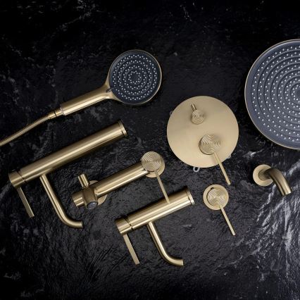 REA-B6444 - Umývadlová batéria FOSTER 18,2 cm zlatá