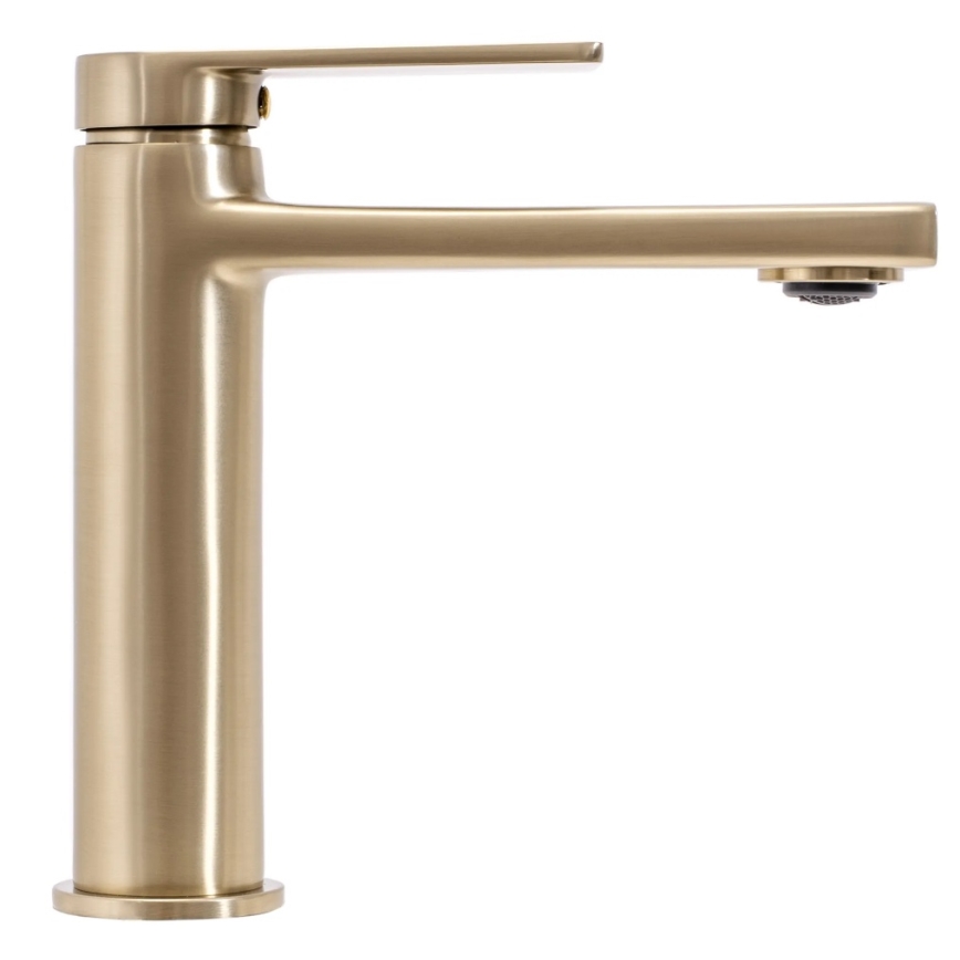 REA-B6555 - Umývadlová batéria VERSO 16,5 cm brúsené zlato
