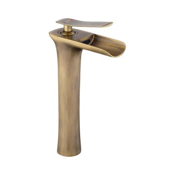 REA-B8120 - Umývadlová batéria LAGUNA 30 cm, brúsené zlato