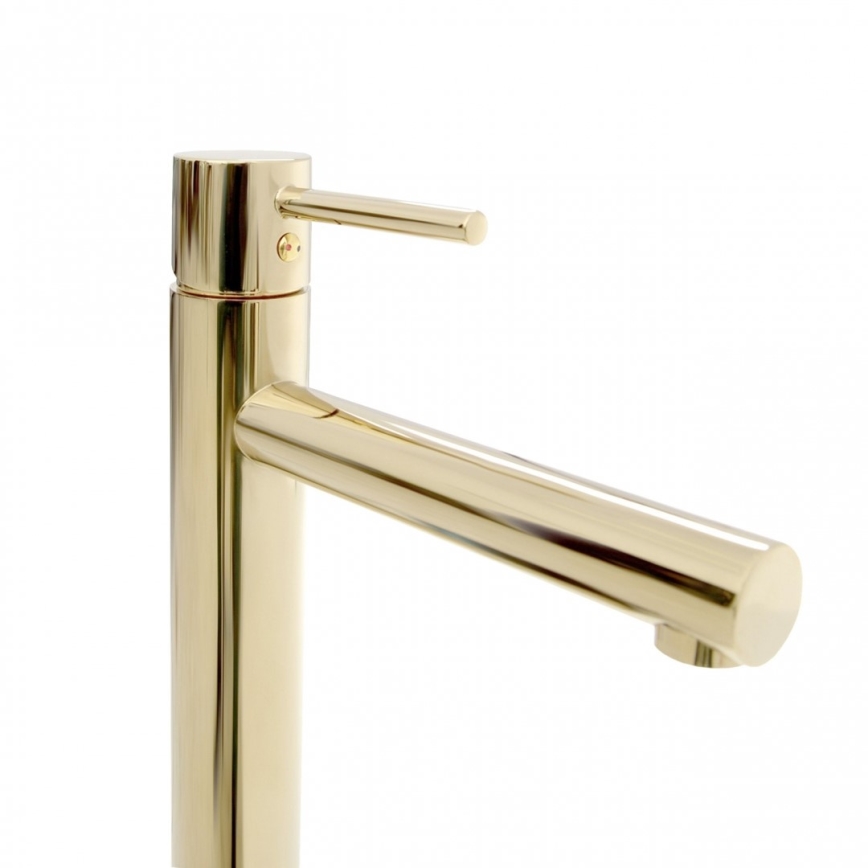 REA-B8803 - Umývadlová batéria TESS 31,5 cm zlatá