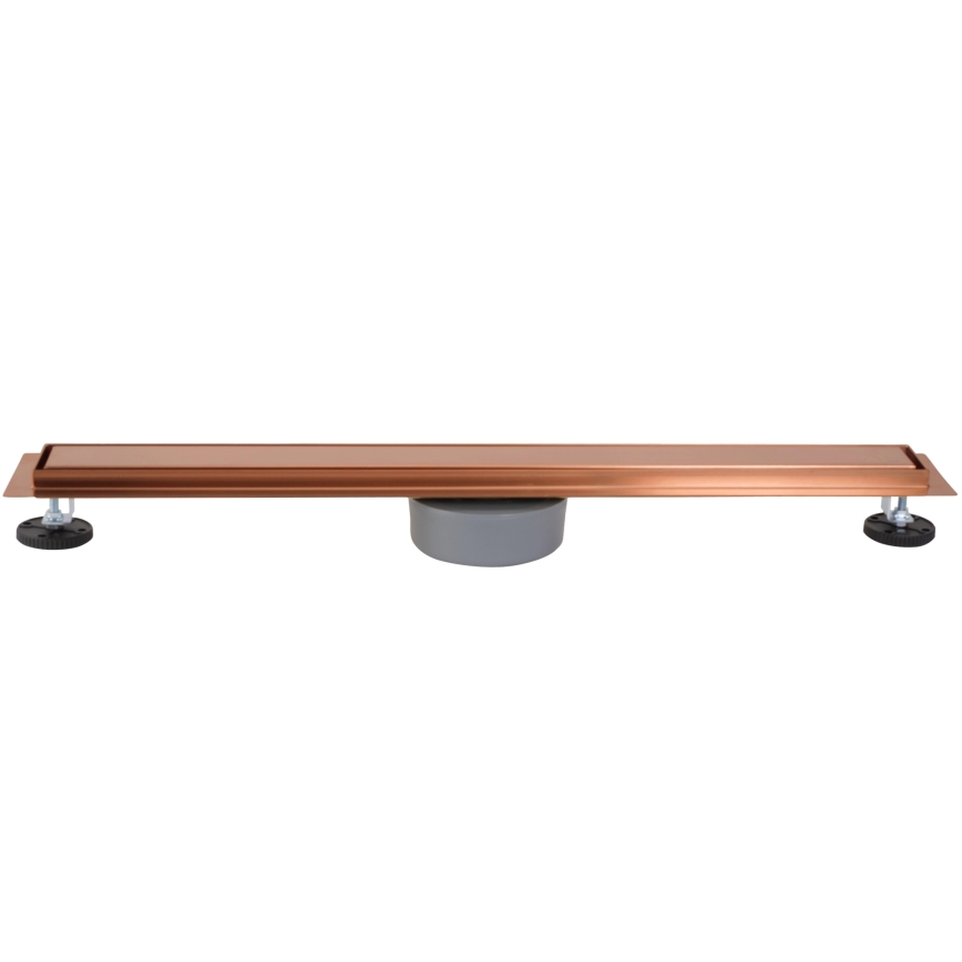 REA-G4800 - Odtokový žľab NEOX PRO 60 cm kartáčovaná meď