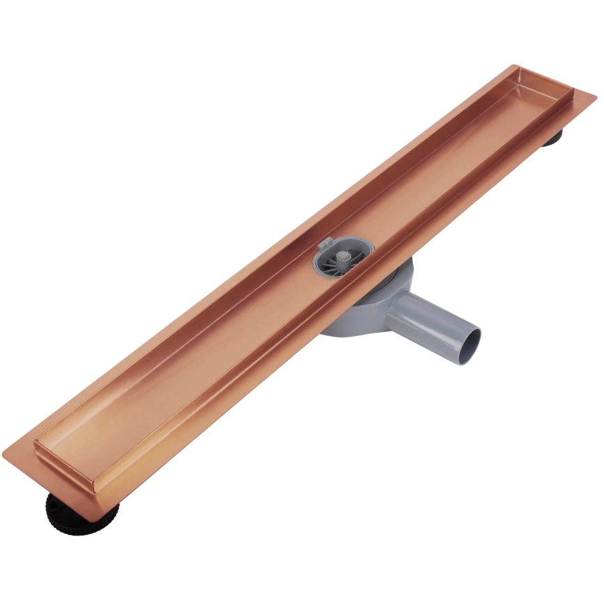 REA-G4801 - Odtokový žľab NEOX PRO 70 cm kartáčovaná meď