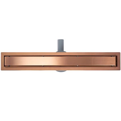 REA-G4801 - Odtokový žľab NEOX PRO 70 cm kartáčovaná meď