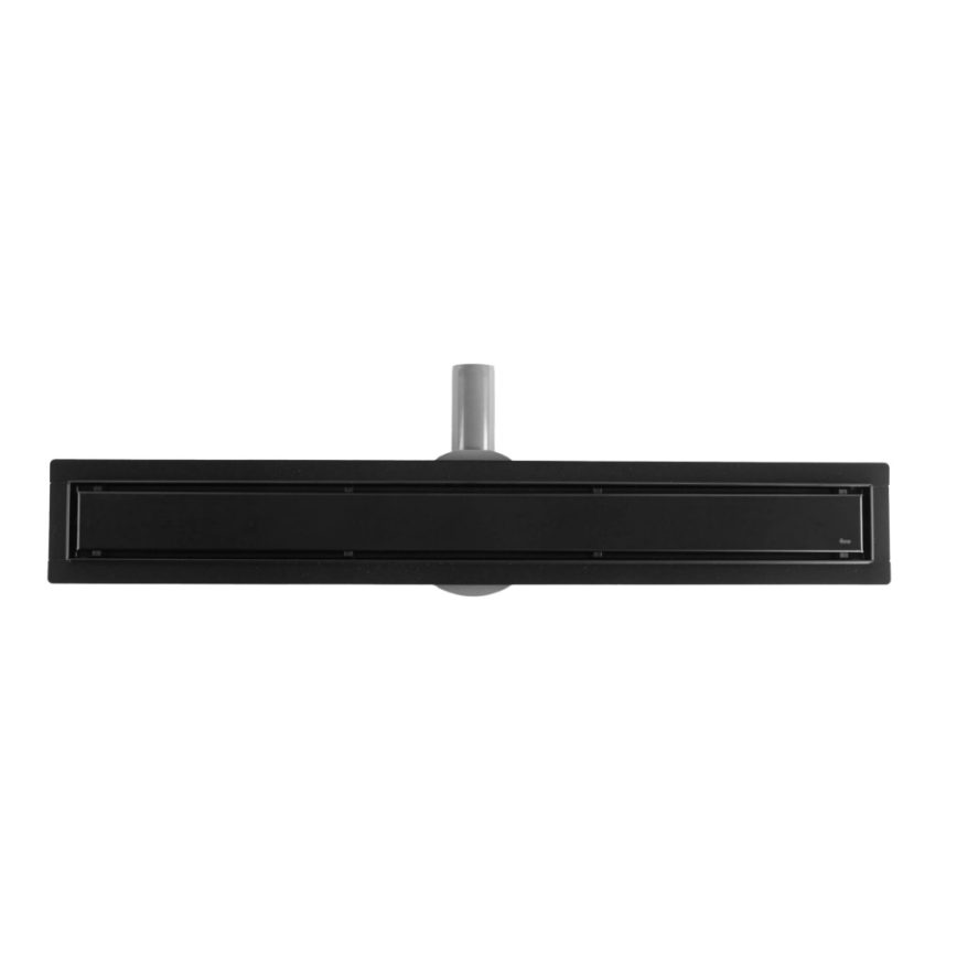 REA-G7803 - Odtokový žľab NEOX PRO 80 cm nerezová oceľ/čierna
