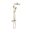 REA-P5004 - Sprchová súprava s termostatickou batériou TOM, brúsené zlato