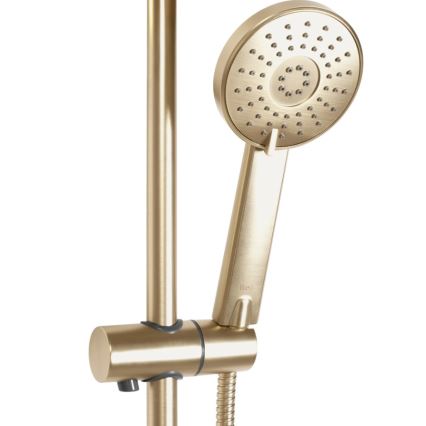 REA-P8413 - Sprchová súprava s termostatickou batériou BLISS v brúsenom zlate