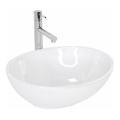 REA-U0133 - Nadpultové umývadlo SOFIA 34,5x41 cm keramika/lesklá biela