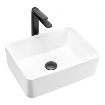 REA-U0952 - Umývadlo na dosku ANITA MINI 31x41 cm keramika/lesklá biela