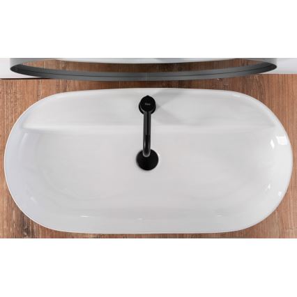 REA-U2541 - Umývadlo na dosku AURA 41x81 cm keramika/lesklá biela