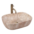 REA-U3323 - Umývadlo na dosku BELINDA 33,5x46,5 cm keramika/imitácia kameňa