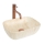 REA-U4700 - Umývadlo na dosku BELINDA 25x36 cm keramika/béžová/imitácia kameňa