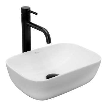 REA-U5667 - Umývadlo na dosku BELINDA MINI 25x36 cm keramika/lesklá biela